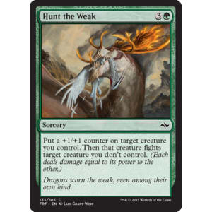 Hunt the Weak