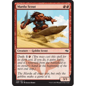 MAGIC ESPLORATORE MARDU FRF MTG 4x MARDU SCOUT