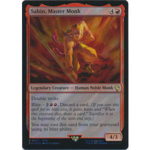 Sabin, Master Monk (Surge Foil)