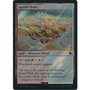 Sacred Peaks (Surge Foil)
