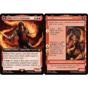 Clive, Ifrit's Dominant // Ifrit, Warden of Inferno
