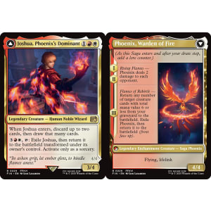 Joshua, Phoenix's Dominant // Phoenix, Warden of Fire