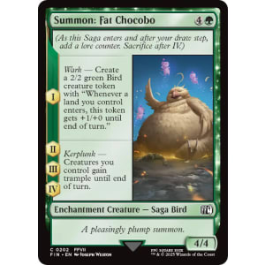 Summon: Fat Chocobo