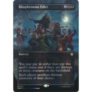 Blasphemous Edict (Mana Foil)