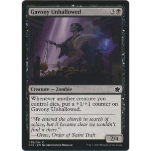 Gavony Unhallowed