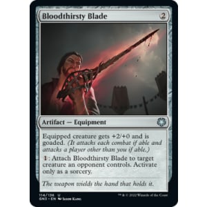 Bloodthirsty Blade