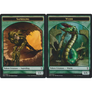 Saproling (Token) // Wurm (Token)