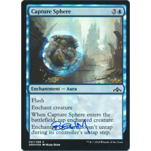 Capture Sphere Signed FOIL  by Mark Behm