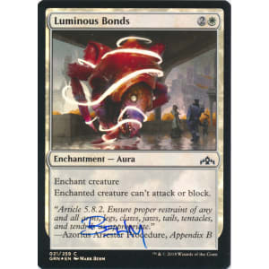 Luminous Bonds FOIL Signed by Mark Behm