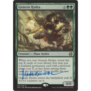 Genesis Hydra Signed by Peter Mohrbacher