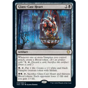 Glass-Cast Heart