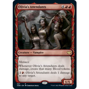 Olivia's Attendants