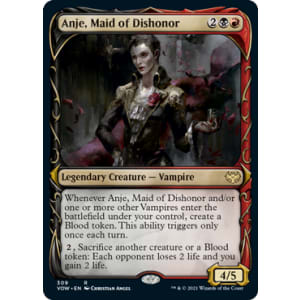 Anje, Maid of Dishonor