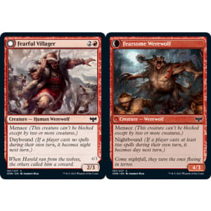 Fearful Villager // Fearsome Werewolf