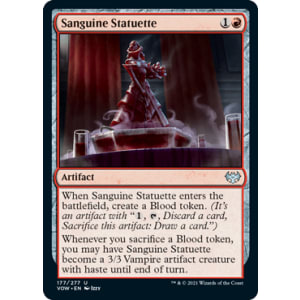 Sanguine Statuette
