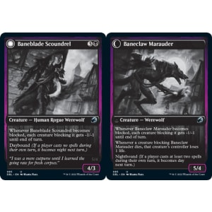Baneblade Scoundrel // Baneclaw Marauder