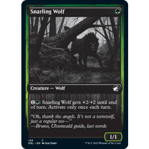 Snarling Wolf