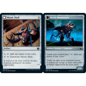 Mystic Skull // Mystic Monstrosity