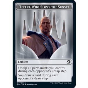 Emblem - Teferi, Who Slows The Sunset 