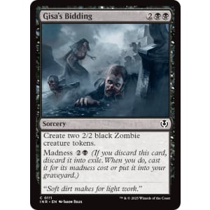 Gisa's Bidding