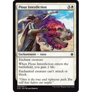 Pious Interdiction
