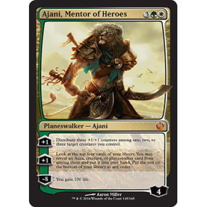 Lav Trin tapperhed Ajani, Mentor of Heroes