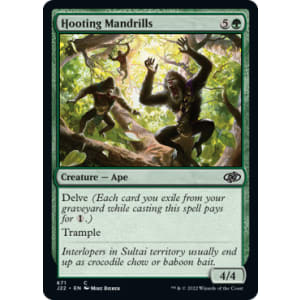 Hooting Mandrills