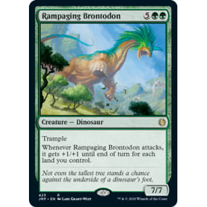 Rampaging Brontodon