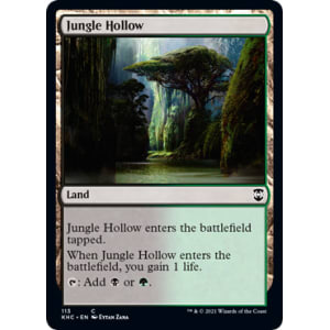 Magic foil * Core Set 2020 The Gathering Jungle Hollow