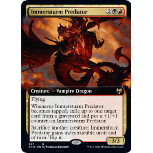 X1 R120//285-4RCards Immersturm Predator Kaldheim