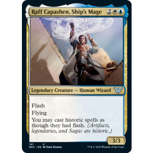 Raff Capashen, Ship's Mage