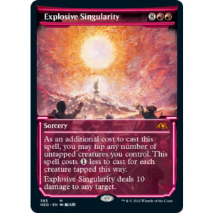 Explosive Singularity