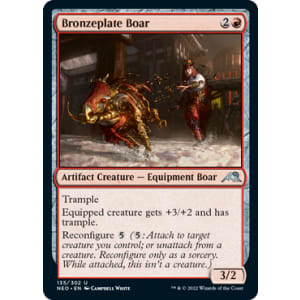 Bronzeplate Boar