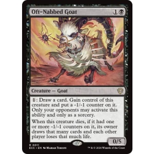 Oft-Nabbed Goat