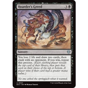 Hoarder's Greed