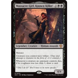 Massacre Girl, Known Killer