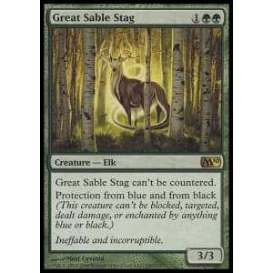 Great Sable Stag