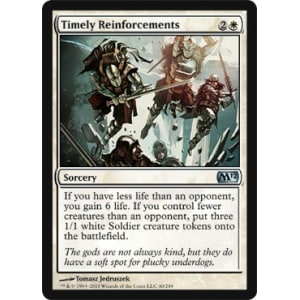 Timely Reinforcements