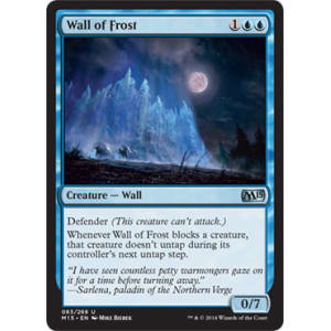 FREE US SHIPPING! Light Play U Magic 2010 MTG X4: Wall of Frost FREE US SHIPPING! Light Play U Magic 2010 MTG X4: Wall of Frost