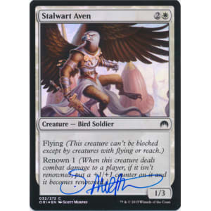 Stalwart Aven FOIL Signed by Scott Murphy