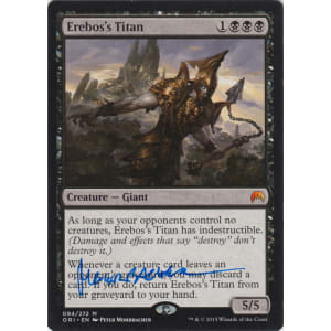 Erebos's Titan Signed by Peter Mohrbacher