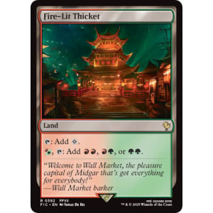 Fire-Lit Thicket