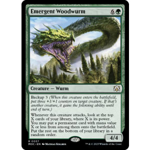 Emergent Woodwurm