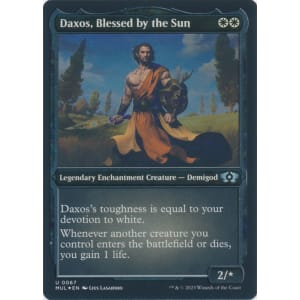 Daxos, Blessed by the Sun (Foil-Etched)