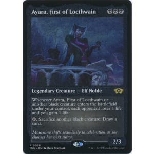 Ayara, First of Locthwain (Foil-Etched)