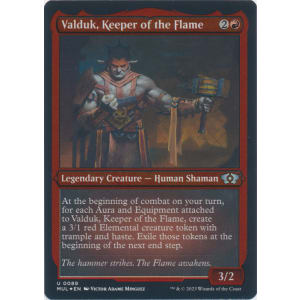 Valduk, Keeper of the Flame (Foil-Etched)