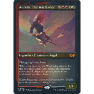 Aurelia, the Warleader (Foil-Etched)