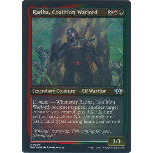 Radha, Coalition Warlord (Foil-Etched)