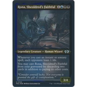 Rona, Sheoldred's Faithful (Foil-Etched)