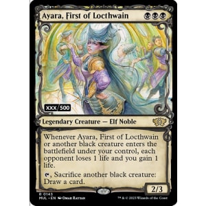 Ayara, First of Locthwain (Serialized Foil)